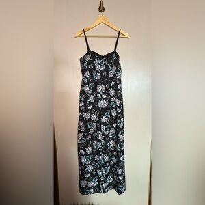 B.O.G Collective Floral Wide Leg Romper M